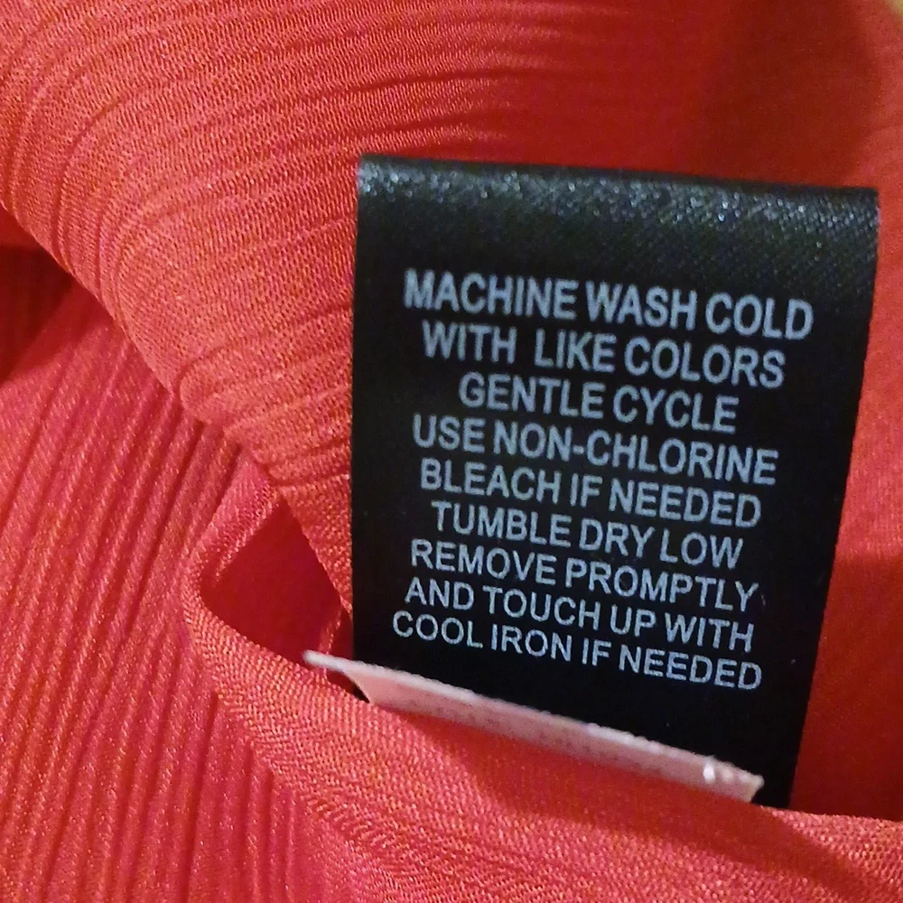 Torrid Vibrant Red Ruffle Blouse - Picture 8 of 8